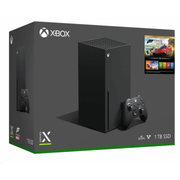 Microsoft Xbox Series X 1TB fekete + Forza Horizon 5 Premium Edition