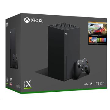 Microsoft Xbox Series X 1TB fekete + Forza Horizon 5 Premium