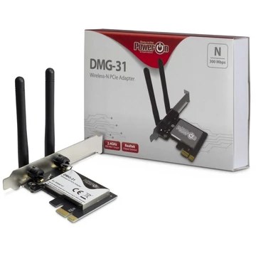 PowerON DMG-31 Wi-Fi 4 PCIe adapter