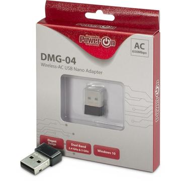 PowerON DMG-04 Wi-Fi 5 USB Nano adapter