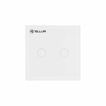 Tellur WiFi Switch 2 Port 1800W 10A White