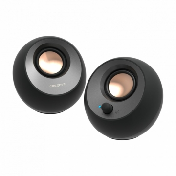 Creative Pebble V3 Minimalistic 2.0 USB-C Speakers with Bluetooth Black