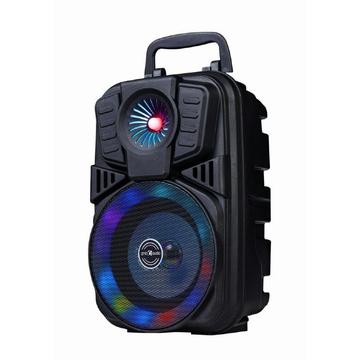 Gembird SPK-BT-LED-01 Bluetooth portable party speaker Black