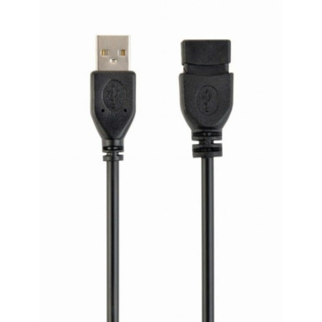 Gembird CCP-USB2-AMAF-0.15M USB 2.0 A- A-socket cable 0,15m Black