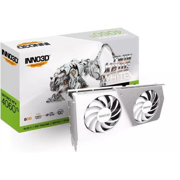 Inno3D GeForce RTX 4060 Ti 8GB DDR6 Twin X2 OC White