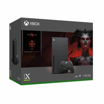 Microsoft Xbox Series X 1TB fekete + Diablo IV