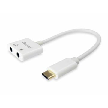 EQuip USB-C to Audio 2.0 USB Hangkártya