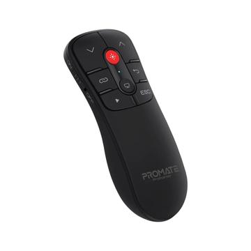 Promate ProPointer Universal Intuitive Wireless Presenter Red Laser Black Promate ProPointer Universal Intuitive Wireless Presenter Red Laser Black