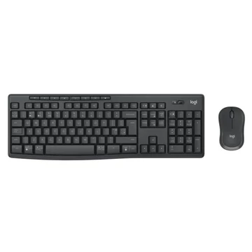 Logitech MK370 Wireless billentyűzet + optikai egér Black UK