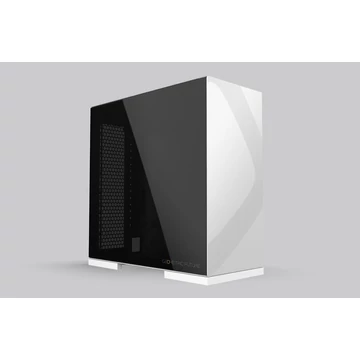 Geometric Future Lohan Tempered Glass White