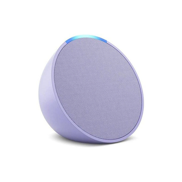 Amazon Echo Pop Full sound compact Bluetooth smart speaker with Alexa Lavender Bloom
