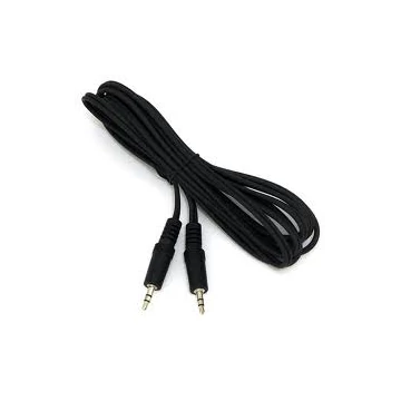 Noname 2 x 3,5 jack audio 2,5m Black