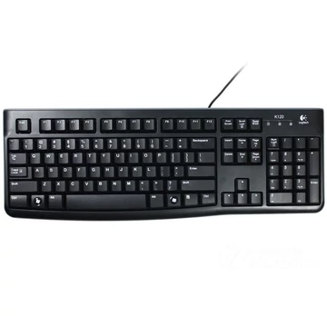 Logitech K120 keyboard Black ENG