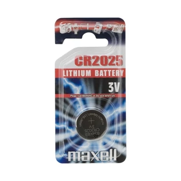 Maxell CR2025 lítium gombelem 1db/csomag