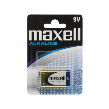 Maxell 9V alkáli elem 1db/csomag