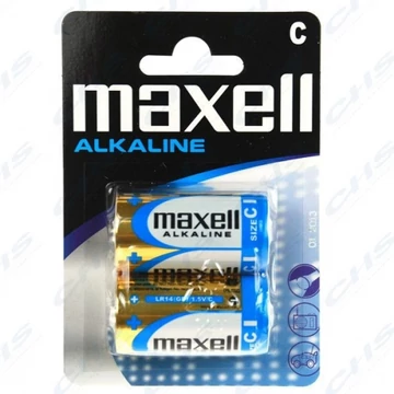 Maxell C alkáli elem 2db/csomag