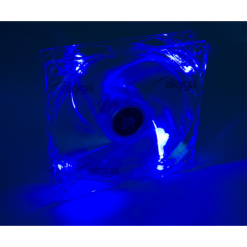 Akyga AW-12A-BL System Fan 12cm Blue LED OEM