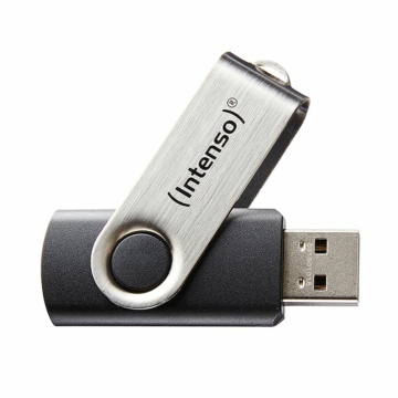 Intenso 8GB Basic Line USB2.0 Black/Silver