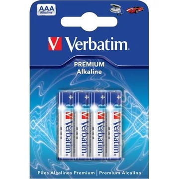 Verbatim AAA alkáli elem 4db/csomag