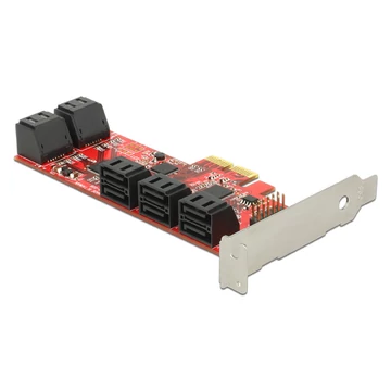 DeLock PCI Express x2 Card > 10x internal SATA 6 Gb/s - Low Profile Form Factor DeLock PCI Express x2 Card > 10x internal SATA 6 Gb/s - Low Profile Form Factor