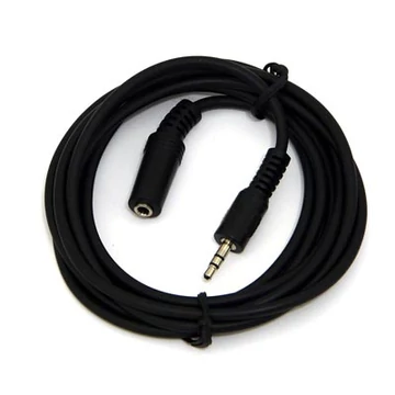Noname 3,5 jack audio hosszabbító 2m Black