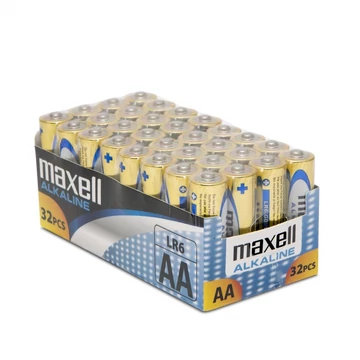 Maxell AA alkáli elem 32db/csomag