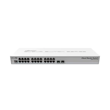 Mikrotik RouterBoard CSS326-24G-2S+RM 1U 24port GbE LAN 2x 10GbE SFP+ Cloud smart switch