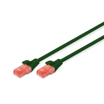 Digitus CAT6 U-UTP patch kábel 1m zöld