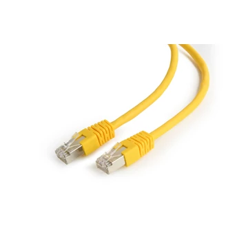 Gembird CAT6 F-UTP patch kábel 0,25m sárga