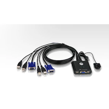 ATEN CS22U KVM Switch/kábel USB 2PC
