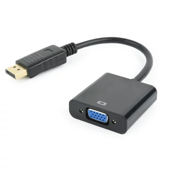 Gembird DisplayPort to VGA M/F adapter 0,2m Black