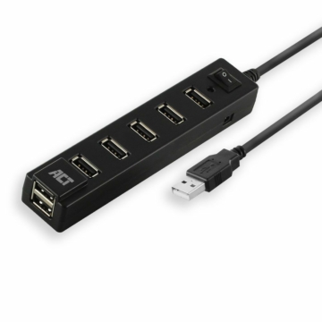 ACT AC6215 USB Hub 7 port with on and off switch
