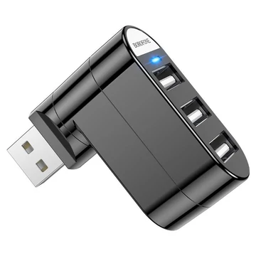 BOROFONE DH3 3-ports Splitter USB-A Hub Black