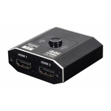 Gembird DSW-HDMI-21 2 portos kétirányú HDMI 4K switch