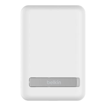 Belkin BPD004BTWT BoostCharge Magnetic Wireless Power Bank 5K + Stand White Belkin BPD004BTWT BoostCharge Magnetic Wireless Power Bank 5K + Stand White
