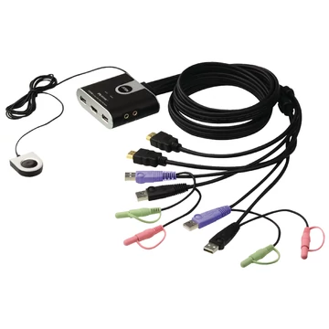 ATEN CS692 CPU switch 2PC USB HDMI audio 2.0