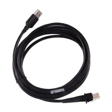 Datalogic 90A052065 USB Type A vonalkódolvasó Kábel 2m fekete
