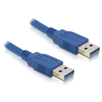 DeLock Cable USB 3.0 Type-A male > USB 3.0 Type-A male 2m Blue