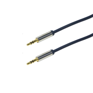 Logilink CA10150 3,5mm Stereo M/M straight Audio Cable 1,5m Blue