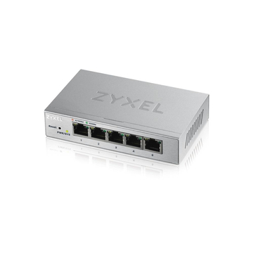 ZyXEL GS1200-5 5 portos gigabit LAN (60W) web menedzselhető asztali switch