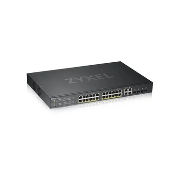 ZyXEL GS1920-24HPV2 28 portos GbE LAN L2 PoE menedzselhető switch