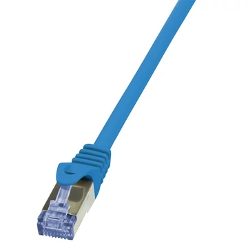 Logilink CAT6A S-FTP patch kábel 1m kék