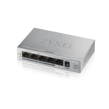 ZyXEL GS1005HP 5 portos gigabit PoE+ nem menedzselhető asztali switch