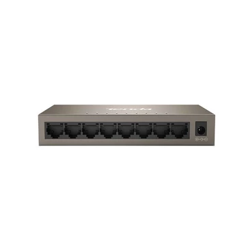 Tenda TEG1008M 8-port Gigabit Ethernet Desktop Switch Desktop & Wall-mounting Design steel case
