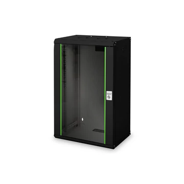 Digitus DN-19 20-U-SW falra szerelhető rackszekrény fekete