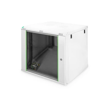 Digitus DN-19 09U-6/6-EC falra szerelhető rackszekrény szürke