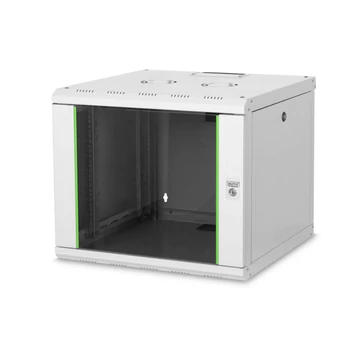 Digitus DN-19 09U-6/6 falra szerelhető rackszekrény szürke