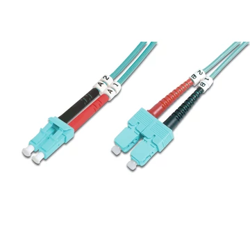 Digitus DK-2532-02/3 száloptikás kábel 2 M LC SC I-VH OM3 kék