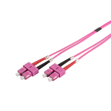 Digitus DK-2522-01-4 száloptikás kábel 1 M SC I-VH OM4 violet