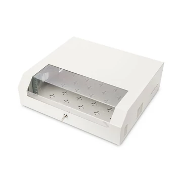 Digitus DN-19 04U-PB falra szerelhető rackszekrény szürke